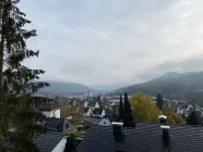 Ausblick vom Balkon über Bad Laasphe