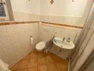 Badezimmer der Einliegerwohnung