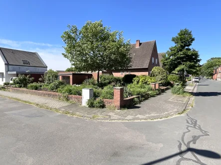 Straßenansicht - Grundstück kaufen in Rheine - Gute Lage, im Herzen von Eschendorf