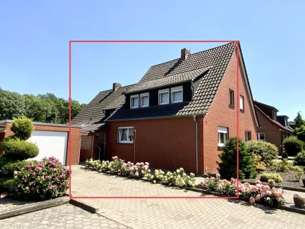 Vorderansicht - Haus kaufen in Rheine - Sofort verfügbar, Nähe Kleingarten Waldhügel 