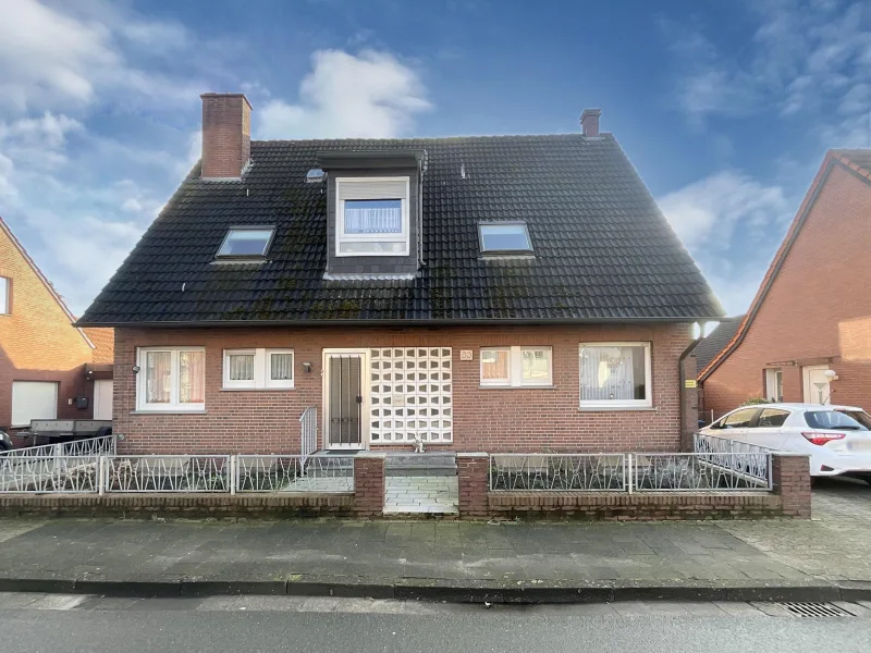 Vorderansicht - Haus kaufen in Rheine - Mit Einliegerwohnung, Nähe Basilika