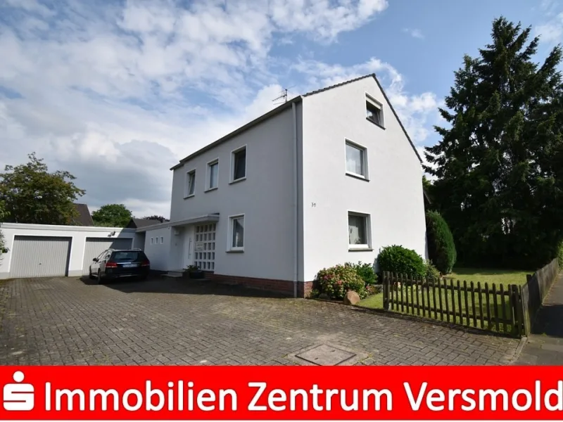 Außenansicht - Haus kaufen in Versmold - 3-Familienhaus mit Potential 