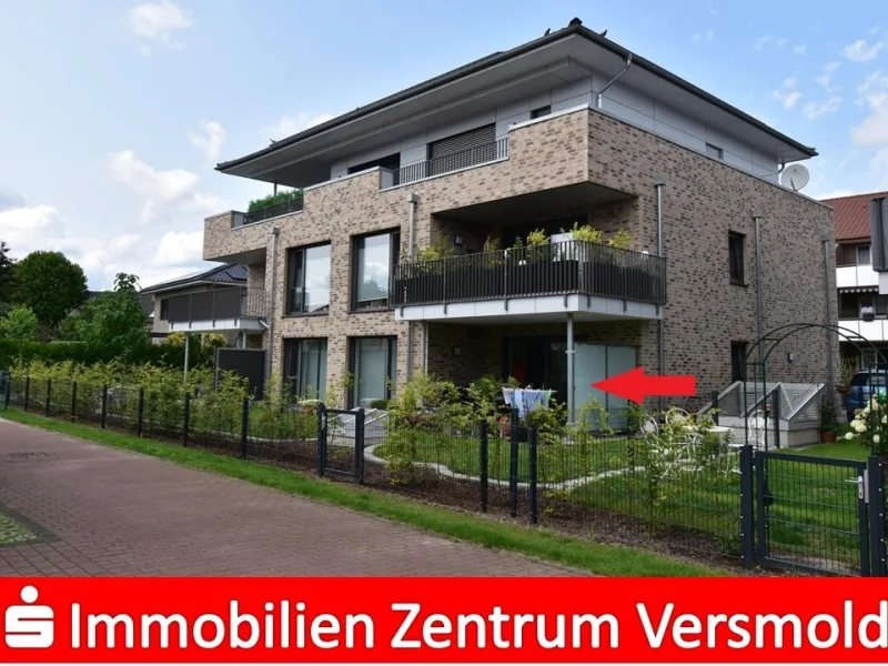 Außenansicht - Wohnung kaufen in Versmold - Neubau- Eigentumswohnungen in zentraler Lage 