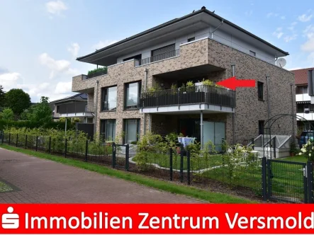 Außenansicht - Wohnung kaufen in Versmold - Neubau-Eigentumswohnungen in zentraler Lage 