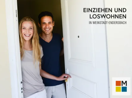 Einziehen und loswohnen - Wohnung kaufen in Weinstadt - Einziehen und Loswohnen.Erstbezug 3,5-Zimmer-Wohnung 