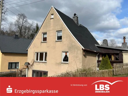 Ansicht SW - Haus kaufen in Krumhermersdorf - Hier lässt sich was draus machen