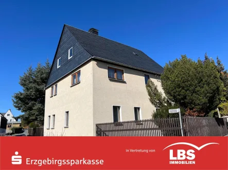 Ansicht SO - Haus kaufen in Schwarzenberg - Für die junge Familie mit handwerklichen Fähigkeiten!