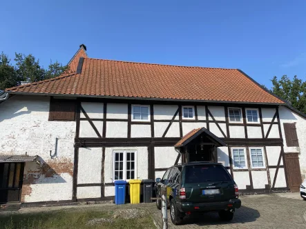 Hausansicht - Haus kaufen in Bühne - Geräumiges Eigenheim in idyllischer Lage