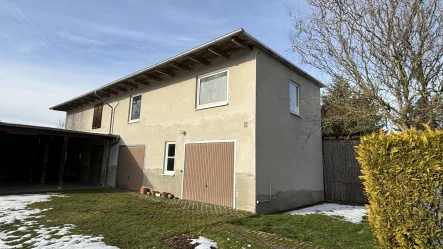 Nebengebäude - Haus kaufen in Harzgerode - Wohnen & Tierhaltung in Harmonie