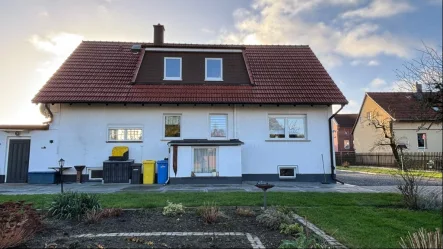 Außenansicht - Haus kaufen in Harzgerode - Familienidyll mit großem Garten