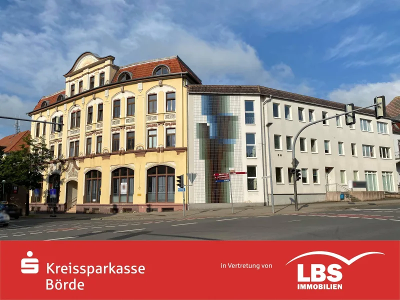 Außenansicht - Zinshaus/Renditeobjekt kaufen in Oschersleben - Attraktives Anlageobjekt mit vielseitigem Potential