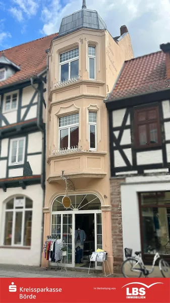 Strassenansicht - Haus kaufen in Haldensleben - 1 Objekt, viele Optionen!