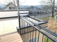 Laubengang zur Dachterrasse OG