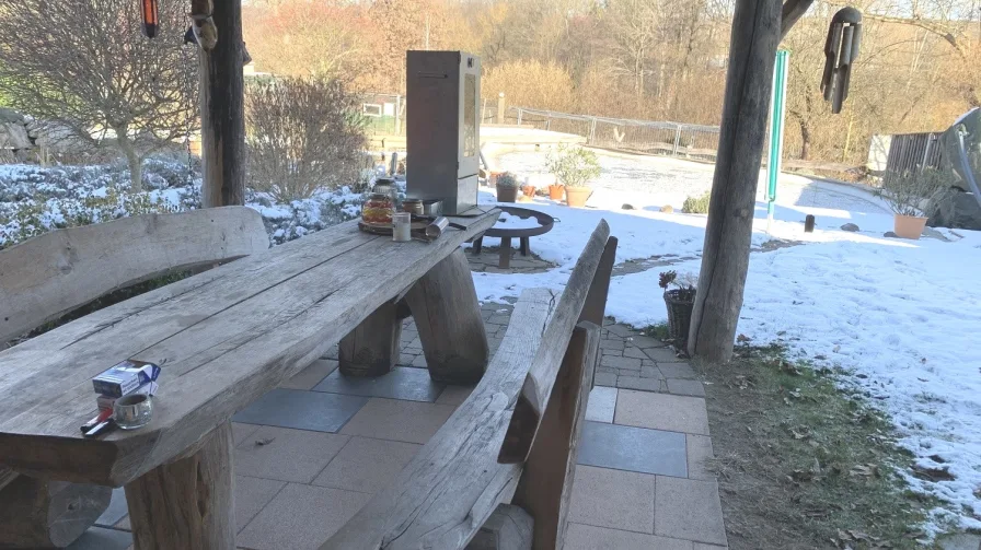 überdachte Terrasse EFH