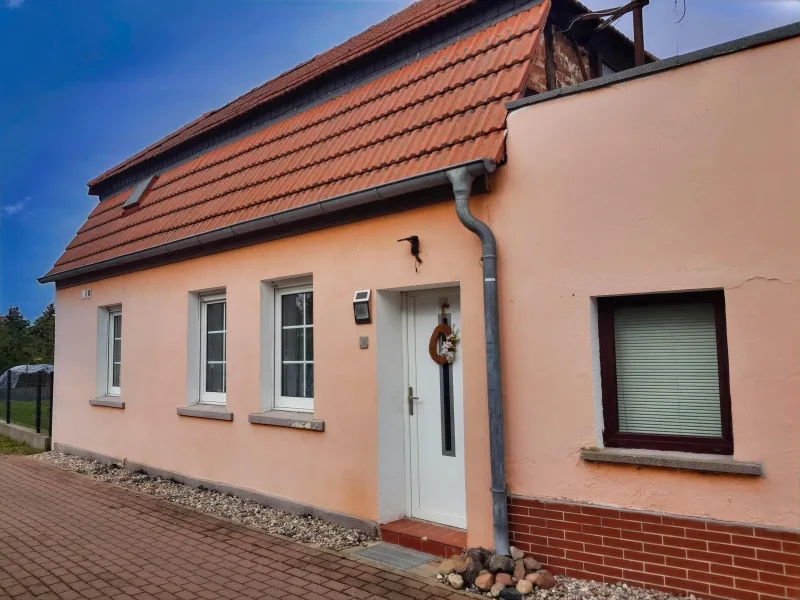 Hauseingang - Haus kaufen in Sandau - Wohnen auf einer Ebene