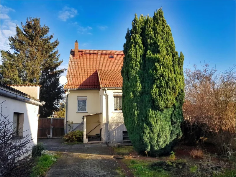 Rückansicht - Haus kaufen in Tangerhütte - Glückliches Wohnen für die ganze Familie