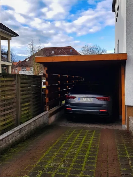 Doppelcarport mit Gründach