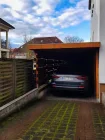 Doppelcarport mit Gründach