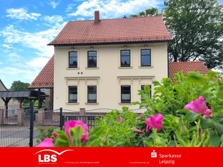 Hausansicht - Haus kaufen in Geithain - Platz für die ganze Familie