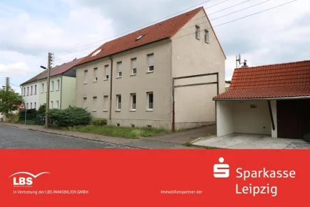 Vorderhaus - Haus kaufen in Leipzig - Charmantes Mehrfamilienhaus mit Hinterhaus Holzhausen!