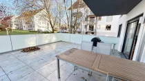 Musterwohnung Terrasse