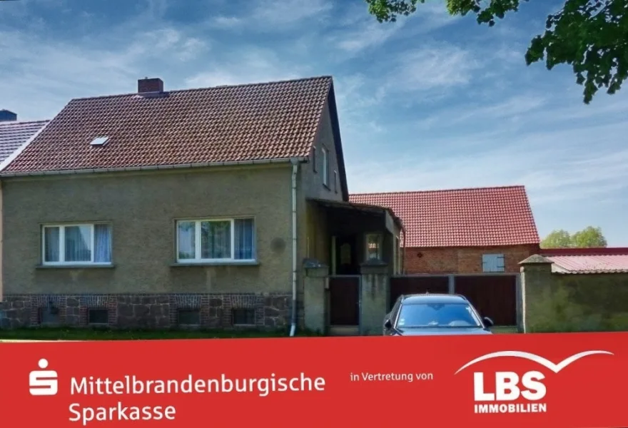 Ansicht - Haus kaufen in Großwoltersdorf - Einfamilienhaus in Großwoltersdorf!