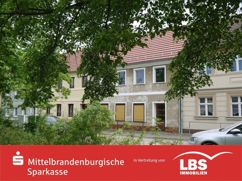 Blick von der Straße - Haus kaufen in Luckau - Das kann Ihr Schmuckstück werden