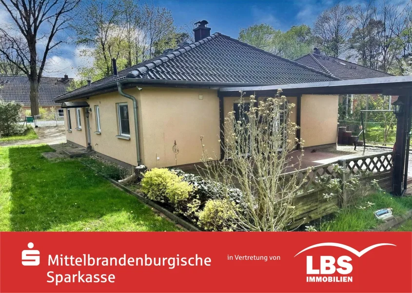Bezugsfreies Einfamilienhaus - Haus kaufen in Schulzendorf - Hochwertiges Wohnen auf einer Ebene 