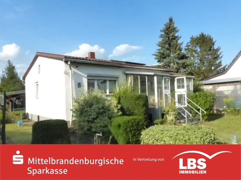 Ansicht - Haus kaufen in Oranienburg - Einfamilienhaus in Oranienburg