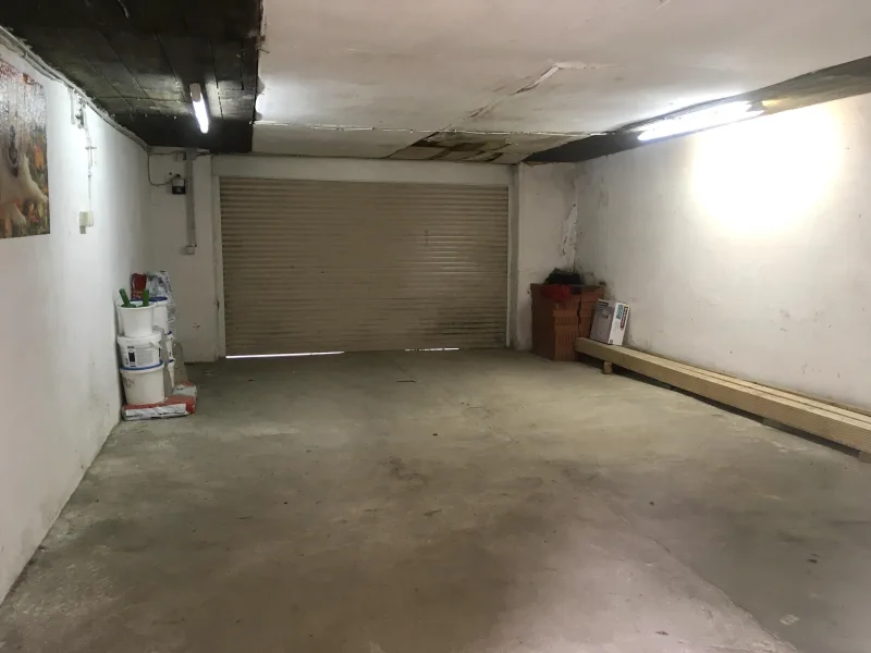 Garage mit viel Platz