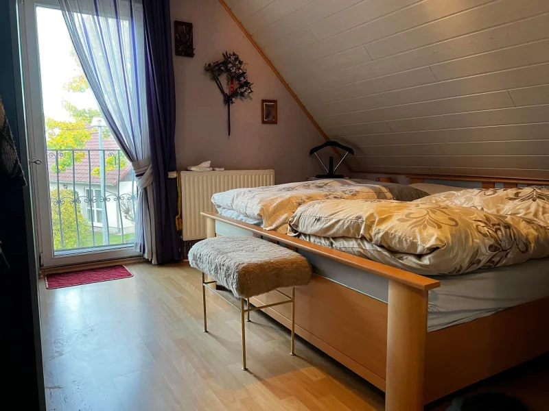 Schlafzimmer vom Flur