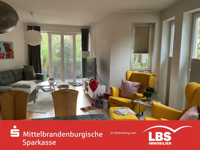 Wohnzimmer - Wohnung kaufen in Nauen - Für Kapitalanleger!