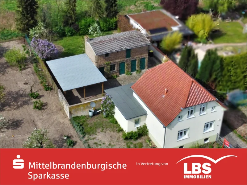 Luftbildaufnahme - Haus kaufen in Werder - Kommen Sie nach Hause!