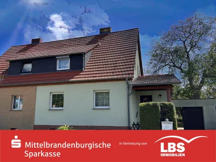 Außenansicht - Haus kaufen in Brandenburg - Keine Käuferprovision! Raus aus der Miete 