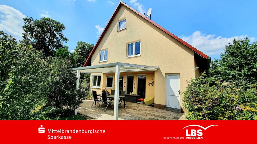 Terrasse - Haus kaufen in Dallgow-Döberitz - So zentral und doch so grün