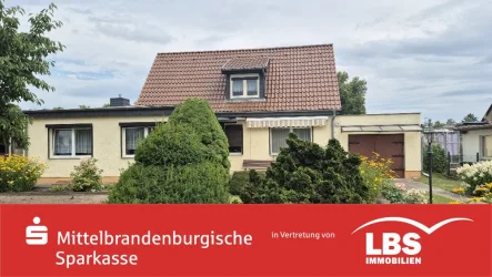 Ansicht  - Haus kaufen in Oranienburg - Einfamilienhaus auf sonnigem Grundstück!