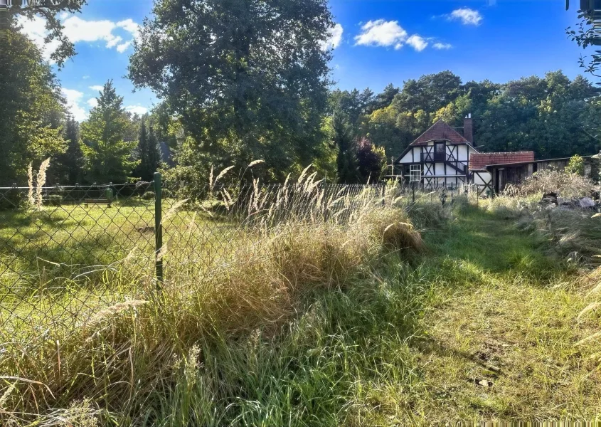 Weg vom Steg zum Haus