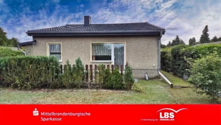 Ansicht - Haus kaufen in Oranienburg - Bungalow in beliebter Wohnlage