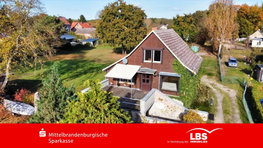 Einfamilienhaus in Blossin - Haus kaufen in Heidesee - Wohnen mitten in der Natur in Seenähe