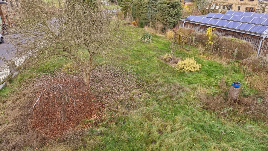 Gartenteil vor dem Haus