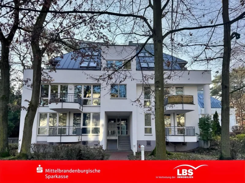 Blick auf das Objekt - Wohnung kaufen in Potsdam - Maisonette mit Dachterrasse und Balkon!