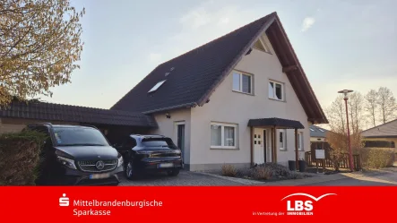 EFH mit vielen Extras - Haus kaufen in Luckenwalde - Niedrigenergiehaus mit vielen Extras