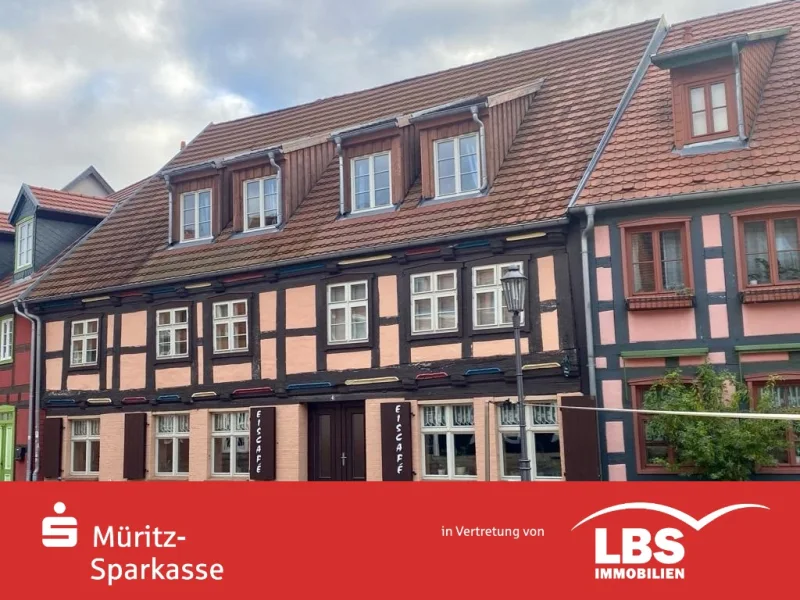 Gebäudeansicht 1 - Haus kaufen in Röbel - Das älteste Haus von Röbel/Müritz