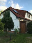 Gebäude mit PV Anlage