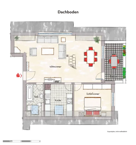 Grundriss Dachgeschoss