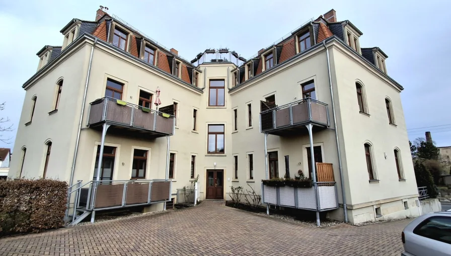 Rückansicht - Wohnung kaufen in Dresden - Kapitalanlage in Dresden-Niedersedlitz