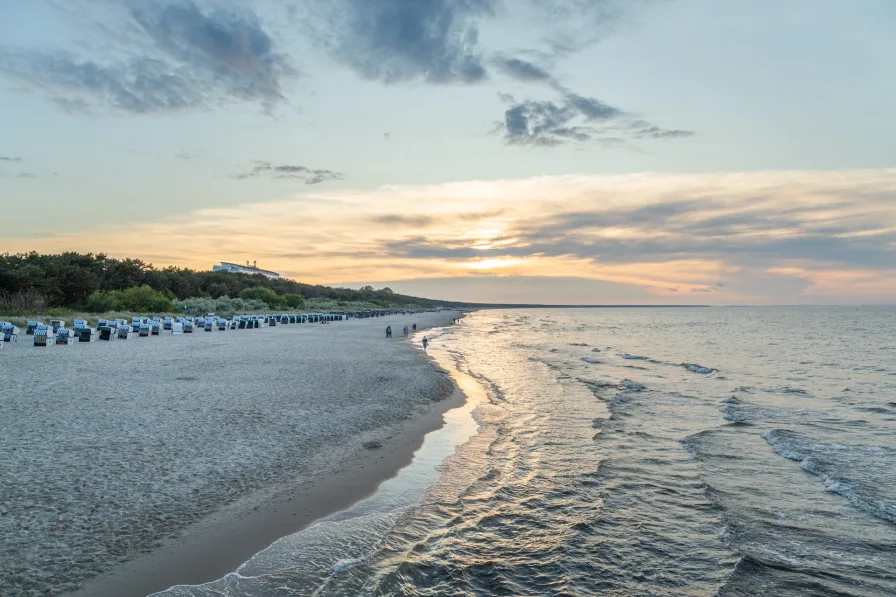 Sonnenuntergang Sandstrand