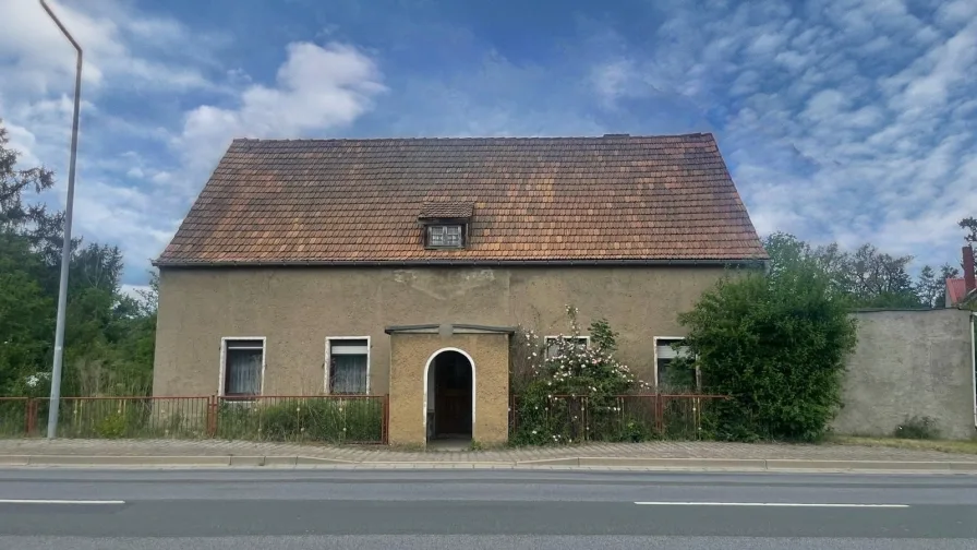 Außenansicht - Haus kaufen in Bernsdorf - Sanierung oder Neubau - Entscheiden Sie!