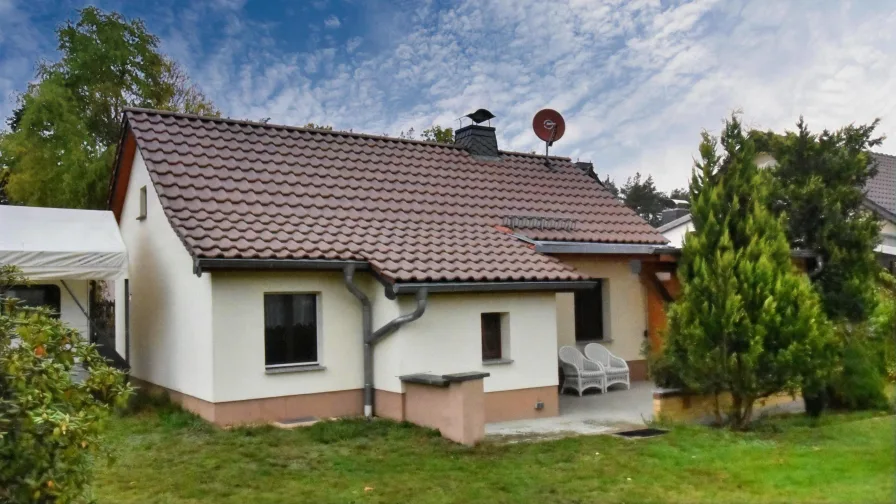 Außenansicht - Haus kaufen in Königsbrück - Wohnen in ruhiger und idyllischer Lage