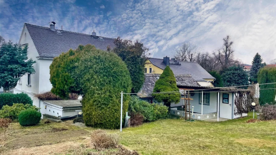 Gartenhaus - Haus kaufen in Kamenz - Großes Einfamilienhaus mit viel Potenzial